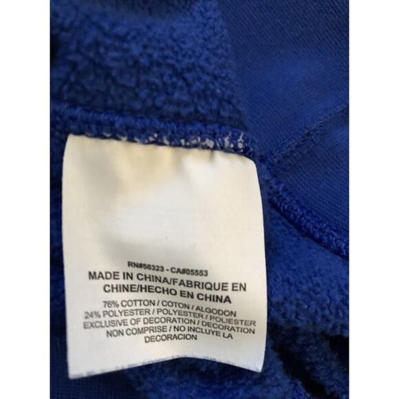 VTG NIKE Air Jordan Jumpman Pullover Mens Sz XXL Royal Blue Crewneck Butter Soft - Picture 9 of 12